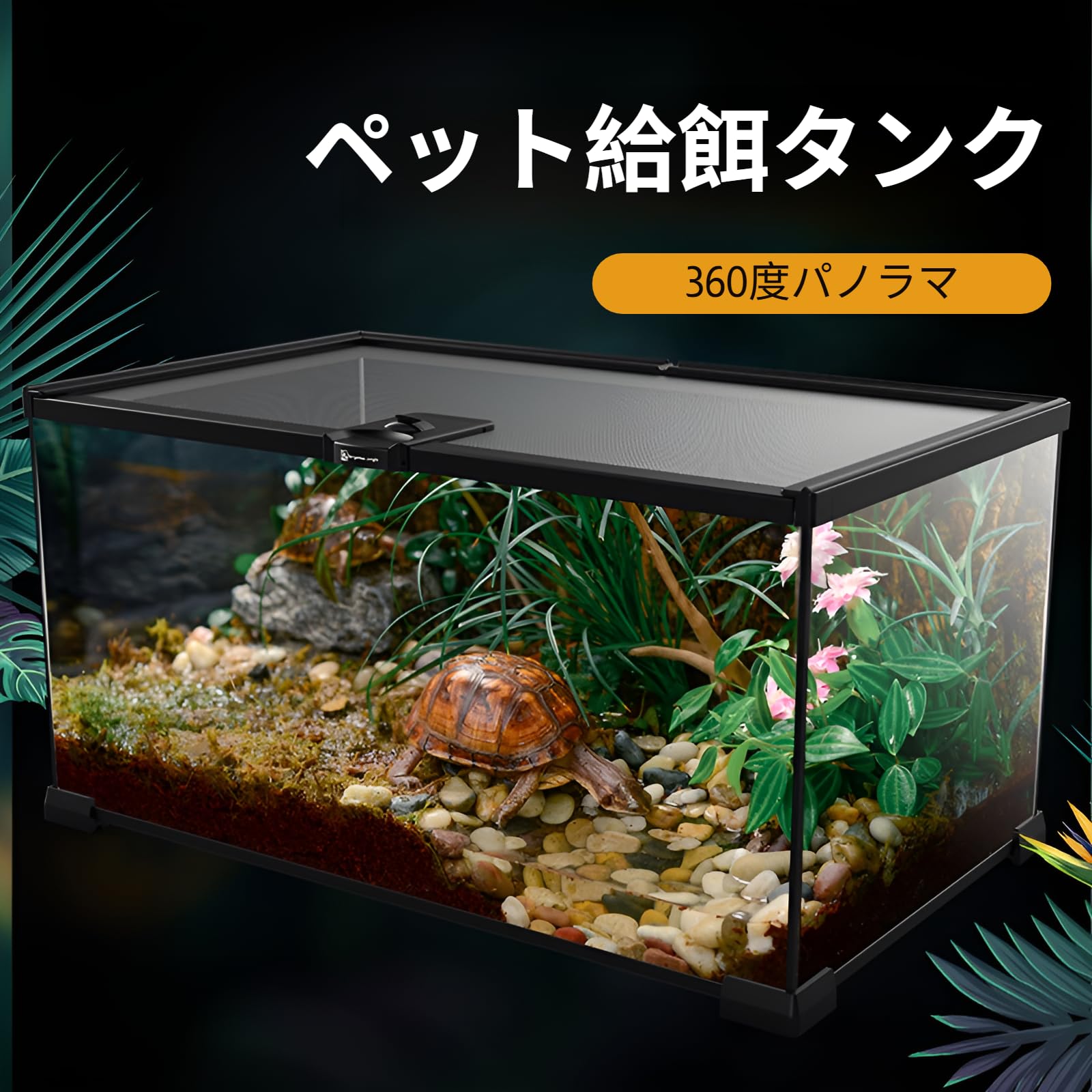Amazon | [Cociliye]【超透明ガラス】爬虫類 飼育ゲージ 大型 グラス